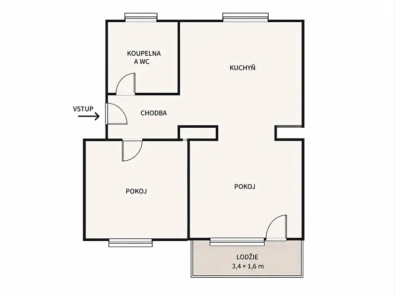 Prodej bytu 2+1 52 m², Ostrava – náhled fotky 3