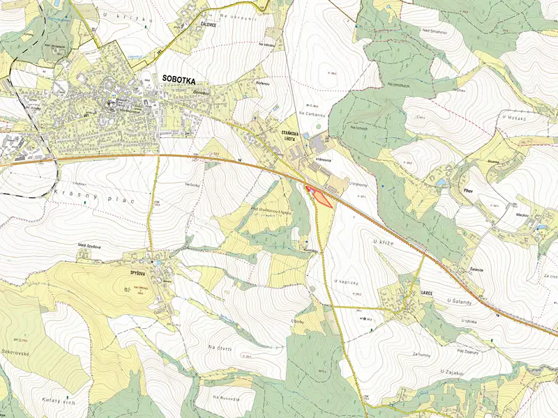 Prodej pole 8697 m², Sobotka – náhled fotky 2