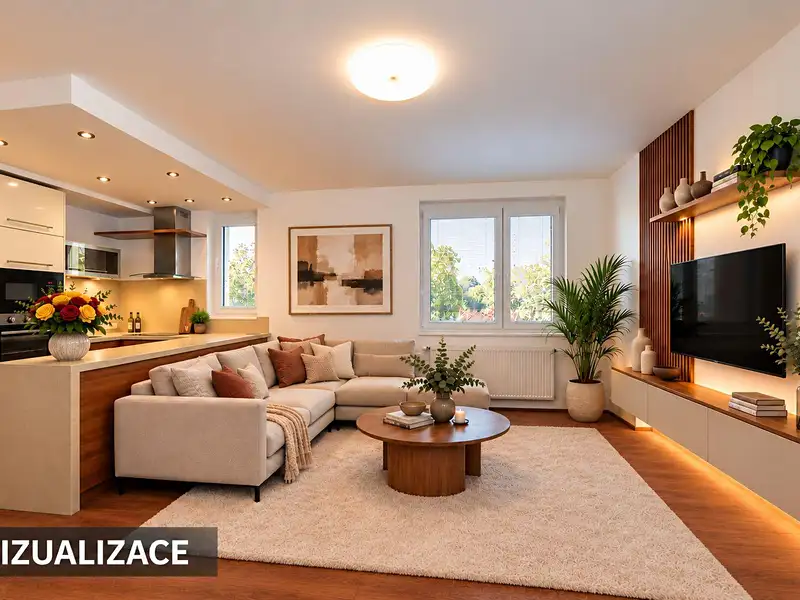 Pronájem bytu 2+kk 56 m², Praha – náhled fotky 3