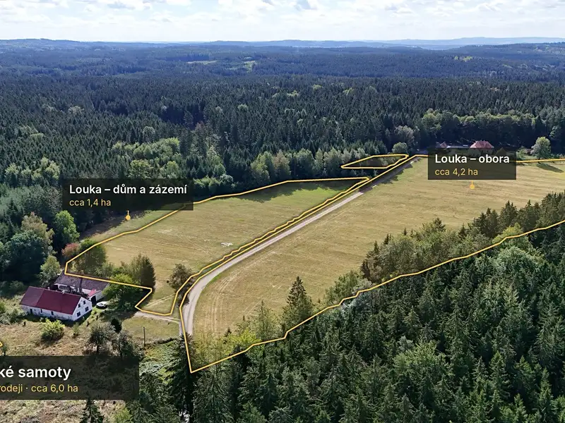 Prodej stavebního pozemku 59247 m², Kunžak – náhled fotky 1