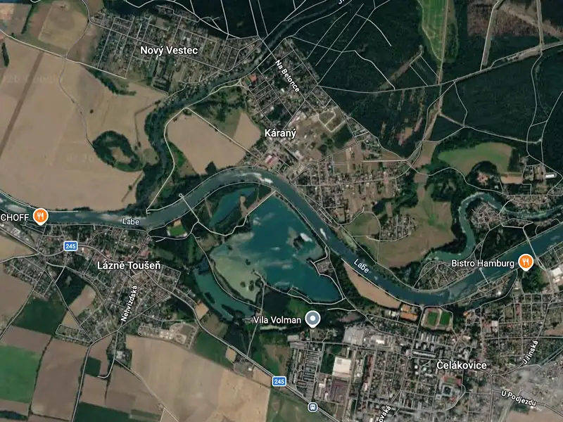 Prodej komerčního pozemku 8317 m², Káraný – náhled fotky 2