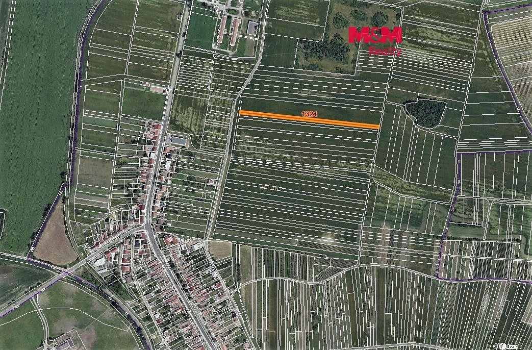 Prodej pole 250 m², Terezín – fotka 1 z 3