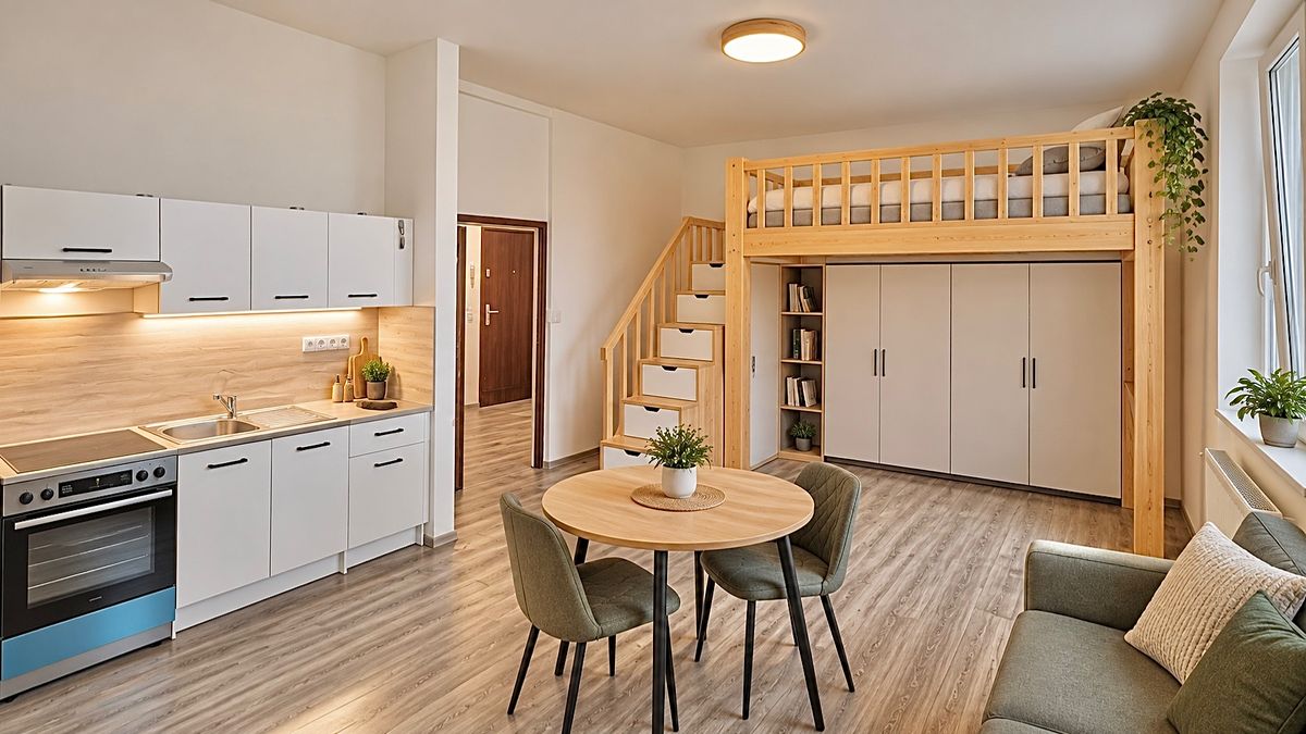 Pronájem bytu 1+kk 30 m²