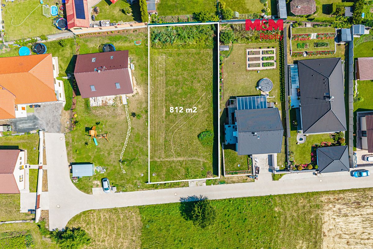 Prodej stavebního pozemku 812 m²