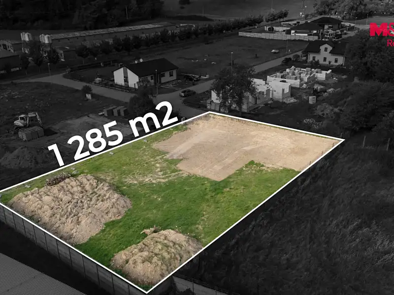 Prodej stavebního pozemku 1285 m², Velké Albrechtice – náhled fotky 3
