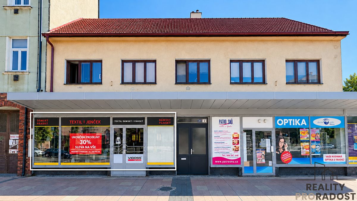 Pronájem obchodního prostoru 121 m²