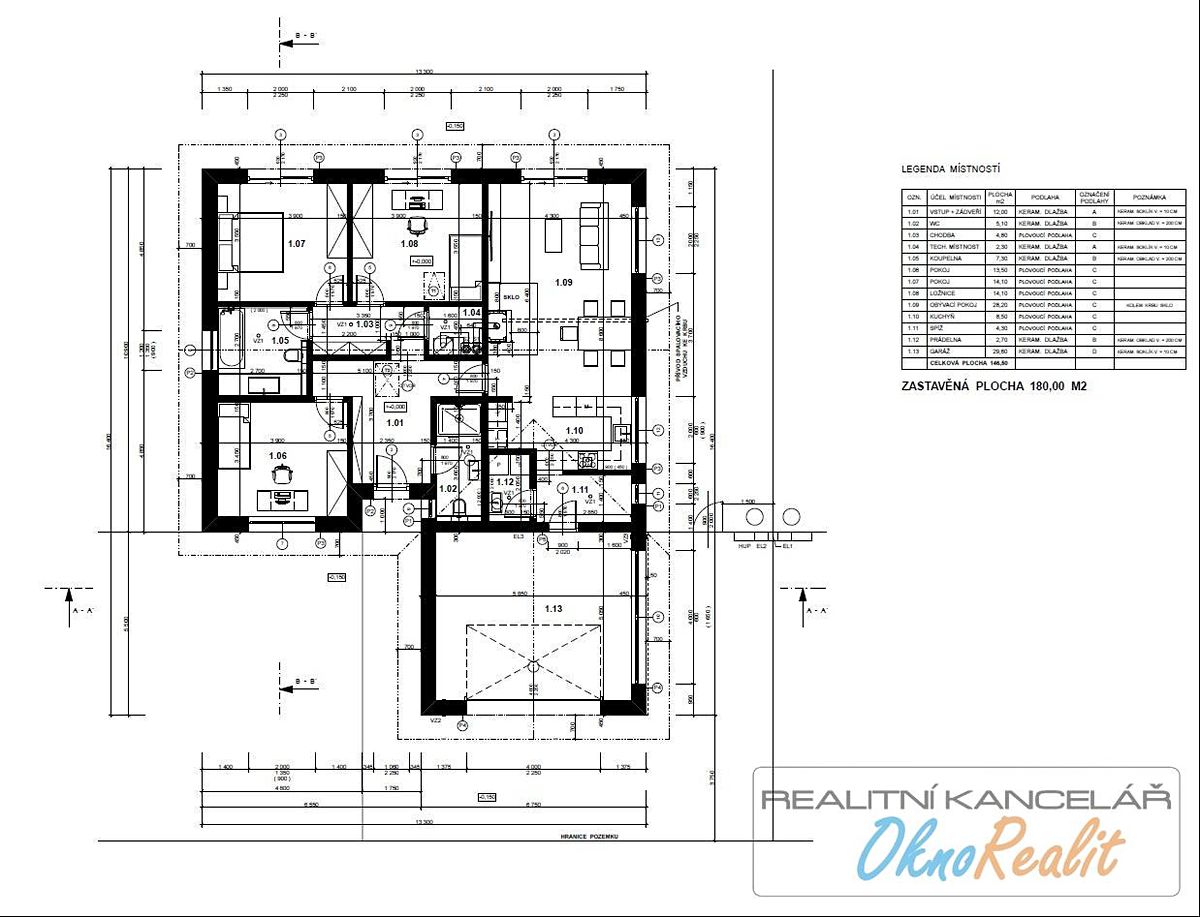 Prodej rodinného domu 146 m², pozemek 870 m² – fotografie 3