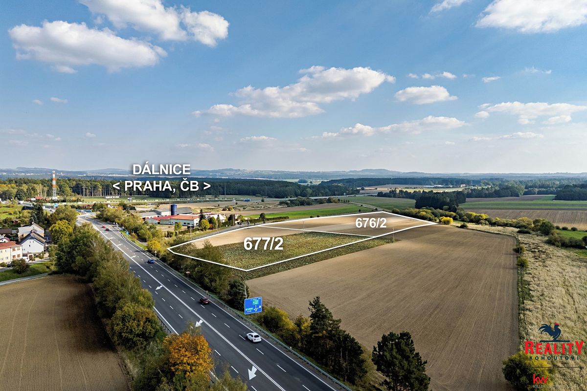 Prodej komerčního pozemku 37001 m², Tábor – fotka 1 z 3