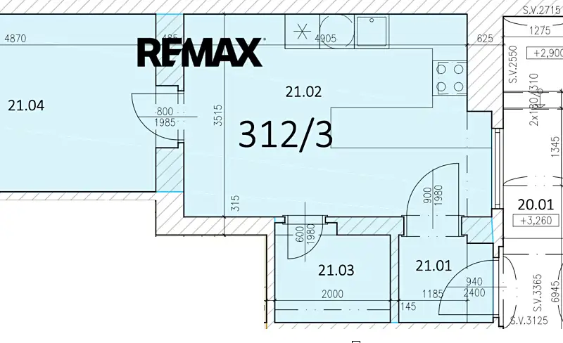 Pronájem bytu 2+kk 40 m², Praha – náhled fotky 3