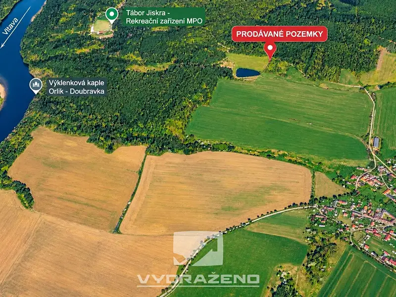 Prodej lesa 1726 m², Chrášťany – náhled fotky 2