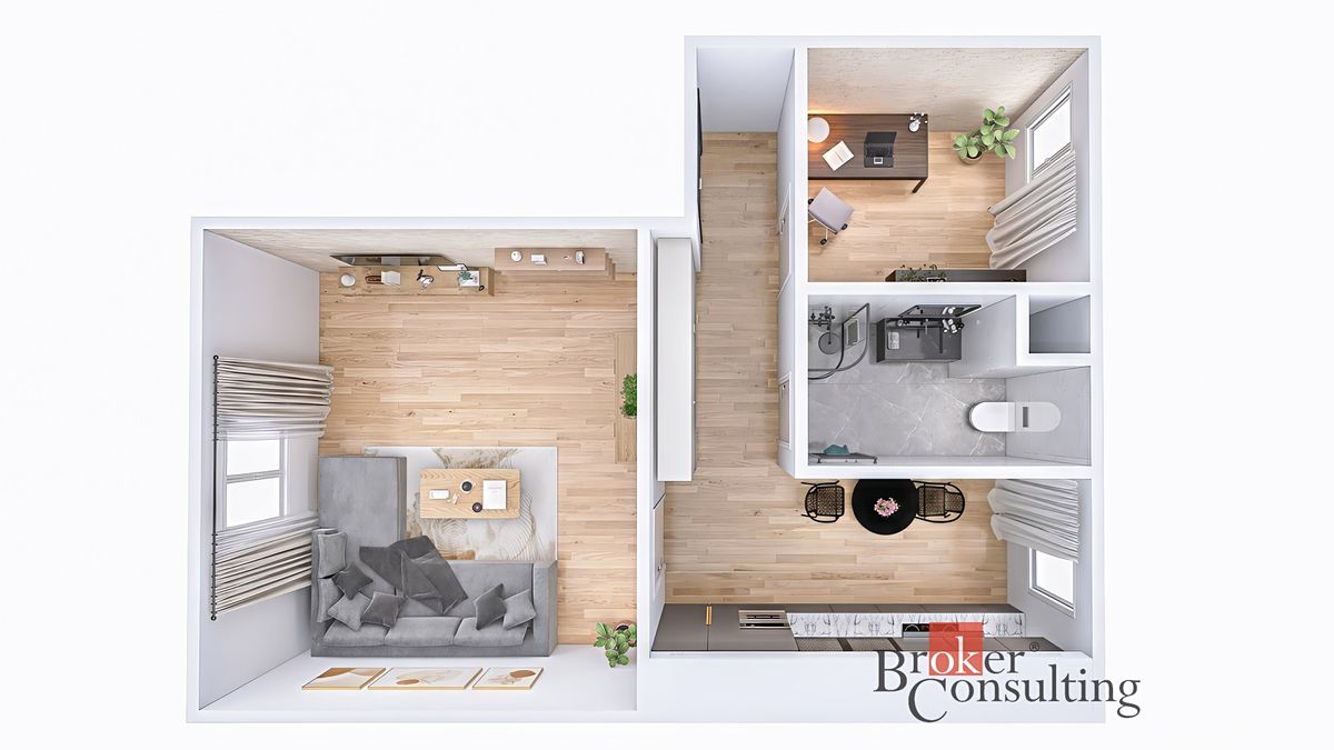 Prodej bytu 2+1 49 m²