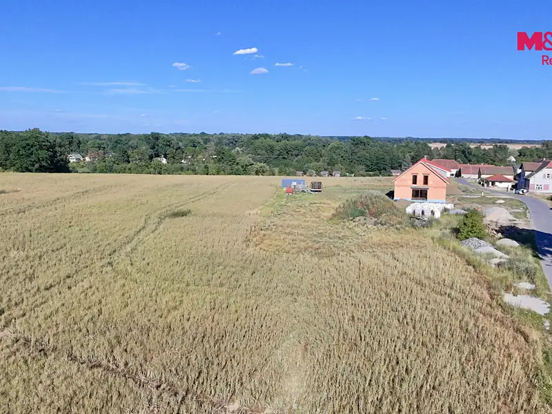Prodej stavebního pozemku 830 m², Čimelice – náhled fotky 3