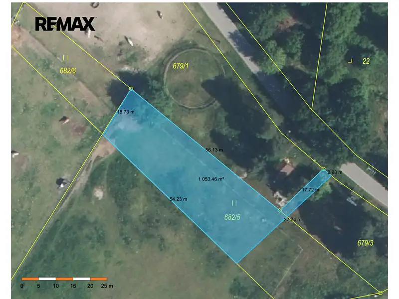 Prodej stavebního pozemku 1053 m², Česká Lípa – náhled fotky 3