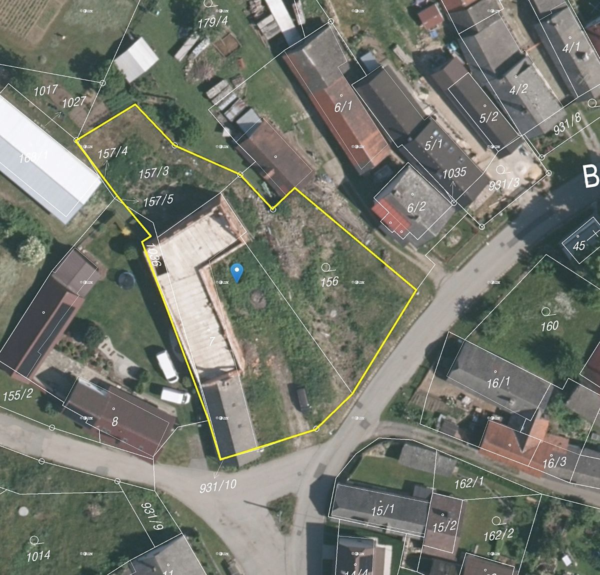 Prodej stavebního pozemku 1857 m², Vimperk – fotka 1 z 3