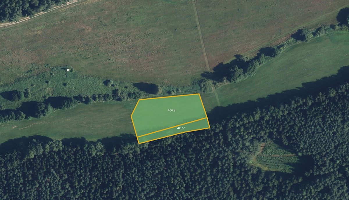 Prodej pole 2125 m², Kunčina – fotka 1 z 3
