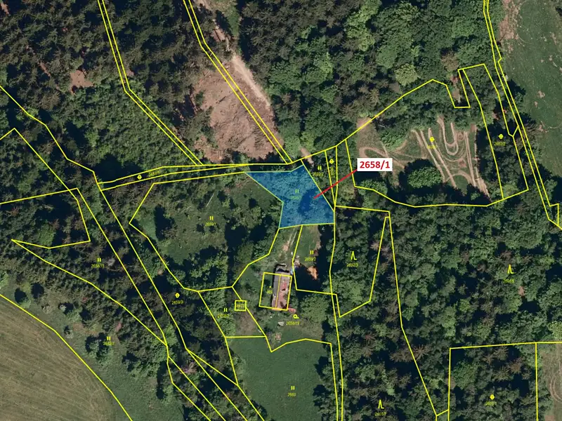 Dražba louky 749 m², Valašská Bystřice – náhled fotky 2