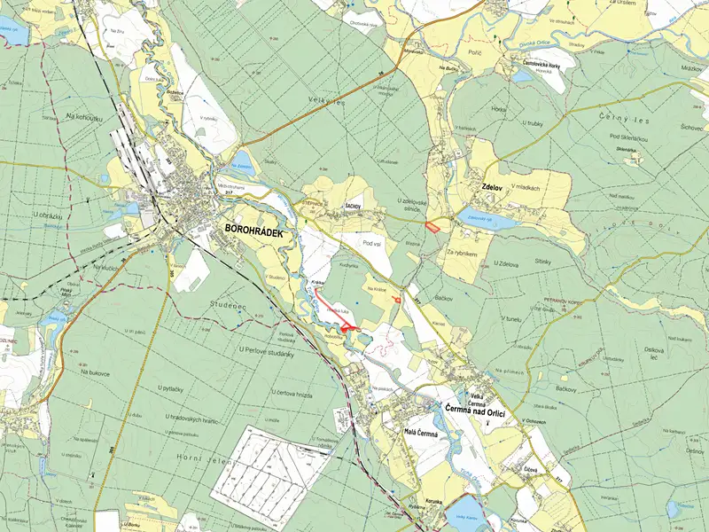Prodej pole 16940 m², Borohrádek – náhled fotky 3