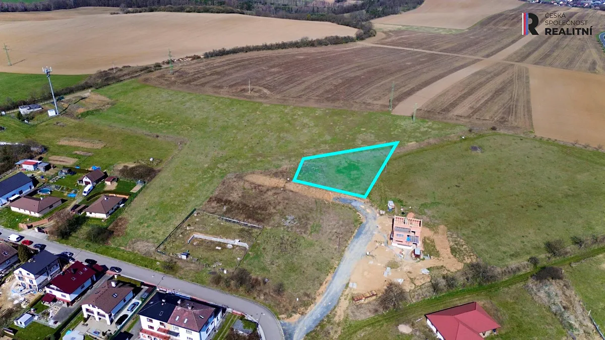 Prodej stavebního pozemku 1627 m²