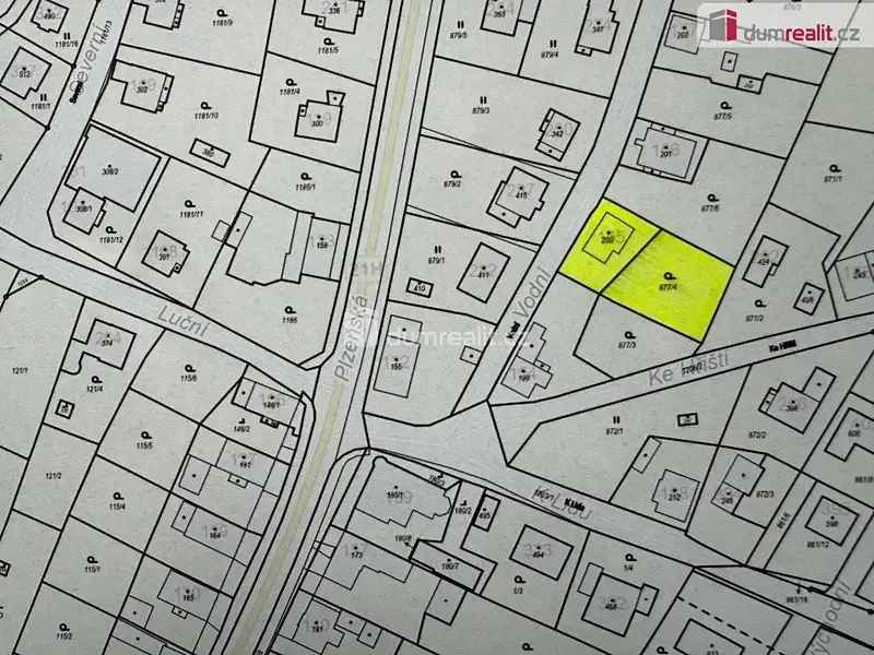 Prodej stavebního pozemku 1003 m², Drmoul – náhled fotky 2
