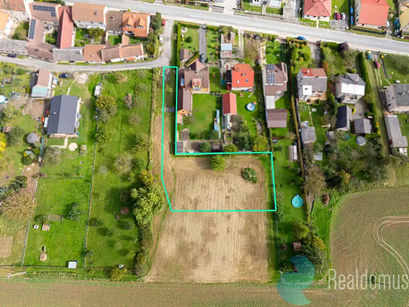 Prodej stavebního pozemku 1314 m², Borovany – náhled fotky 3