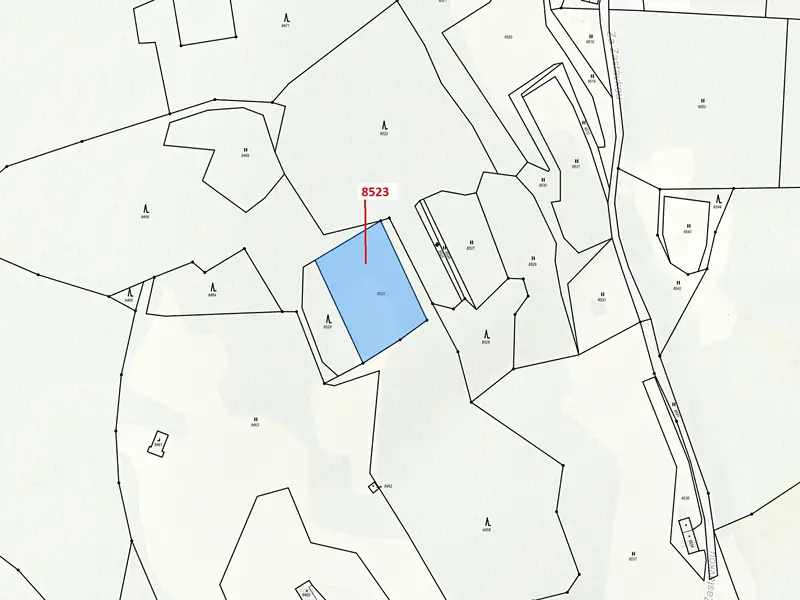Dražba pole 2343 m², Vsetín – náhled fotky 3