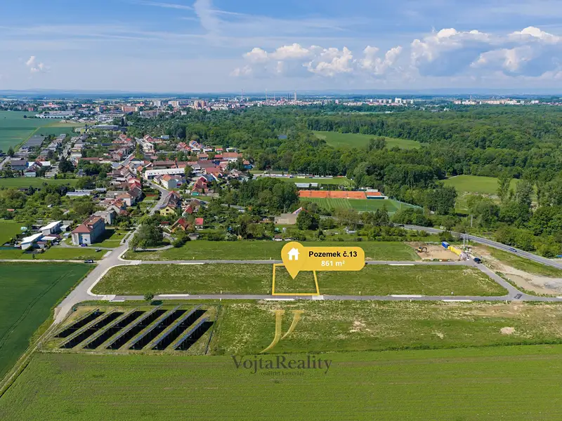 Prodej stavebního pozemku 861 m², Přerov – náhled fotky 2