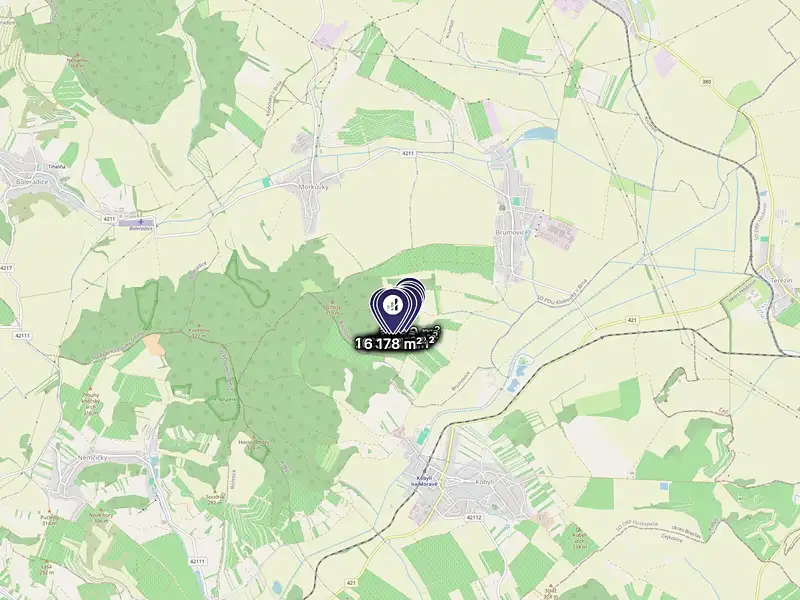 Prodej pole 75727 m², Brumovice – náhled fotky 3