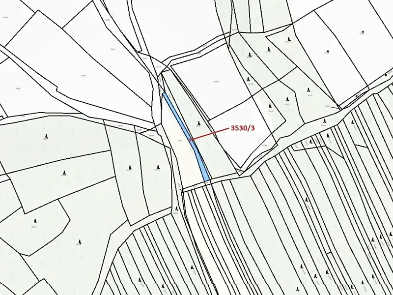 Dražba pozemku 537 m², Bojkovice – náhled fotky 3