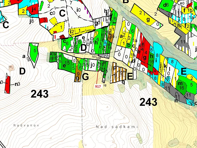 Dražba lesa 586 m², Vladislav – náhled fotky 3