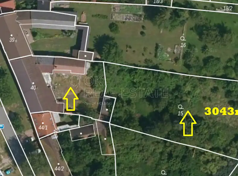 Prodej stavebního pozemku 3043 m², Hulín – náhled fotky 2