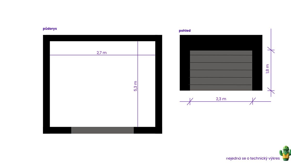 Prodej garáže 16 m² – fotografie 2