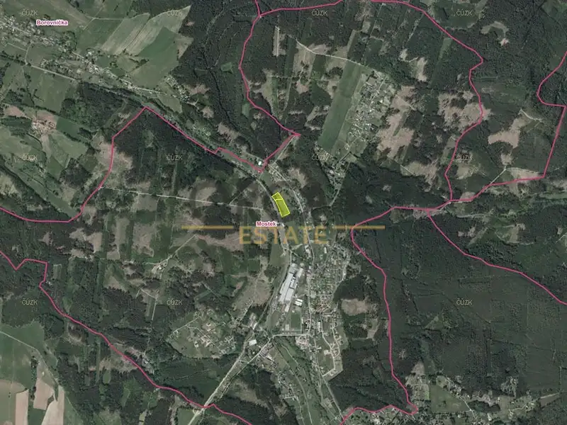 Prodej louky 9209 m², Mostek – náhled fotky 3