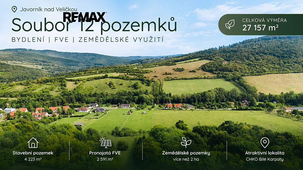 Prodej stavebního pozemku 27157 m²