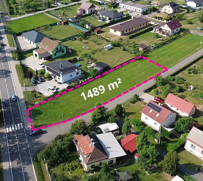 Prodej stavebního pozemku 1489 m², Žabeň – náhled fotky 1