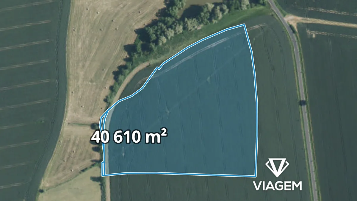 Prodej podílu 1/8 pole 5076 m²