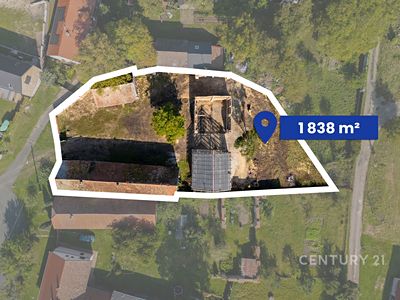 Prodej stavebního pozemku 1838 m²