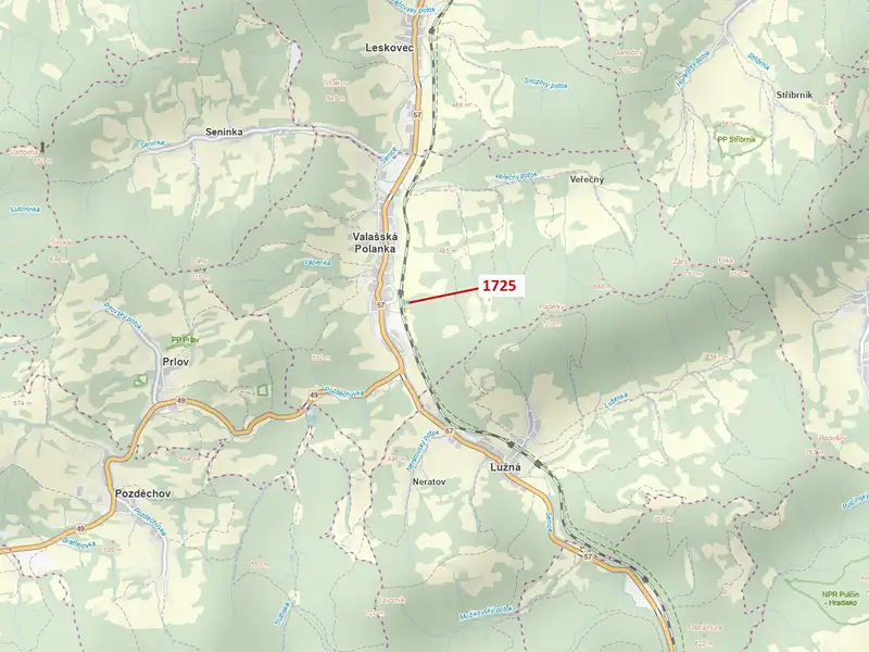 Dražba lesa 2248 m², Valašská Polanka – náhled fotky 3