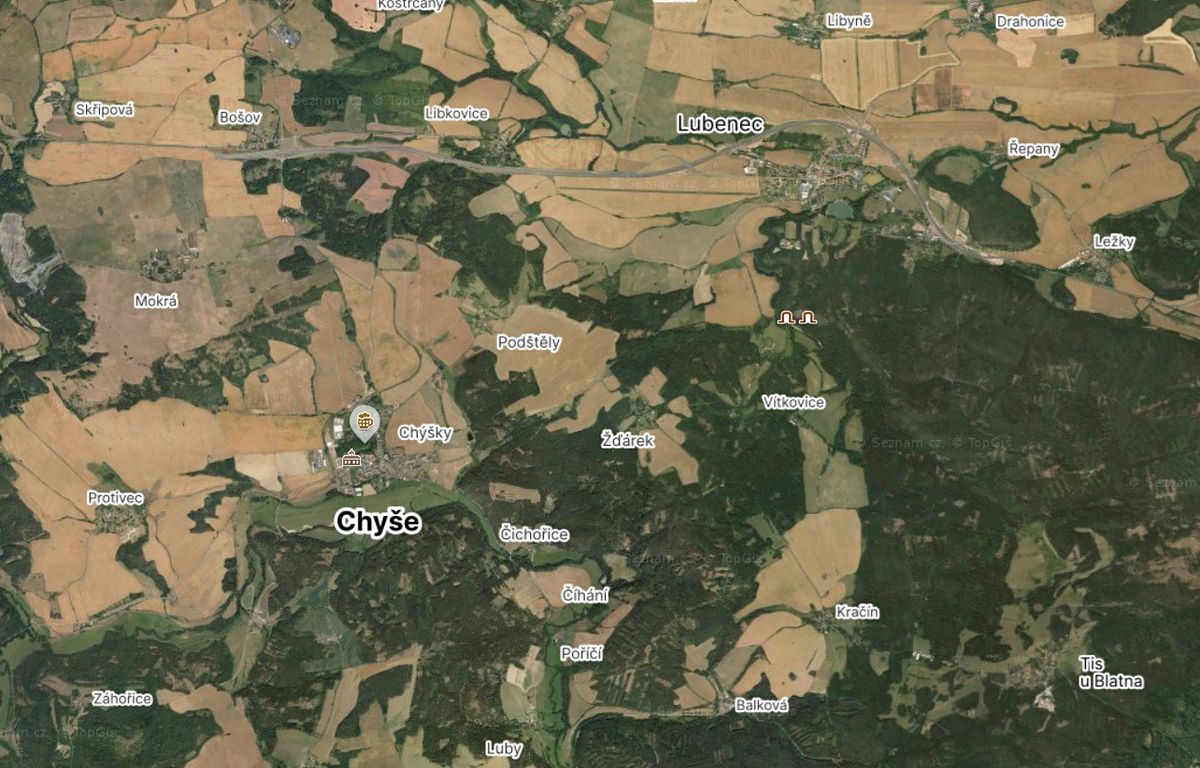Prodej stavebního pozemku 1780 m² – fotografie 3