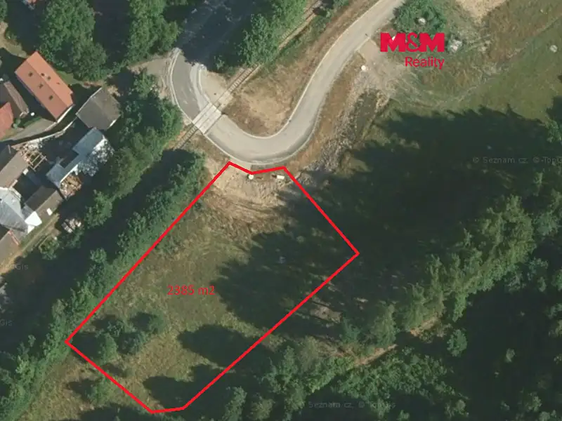 Prodej stavebního pozemku 2385 m², Sázava – náhled fotky 1