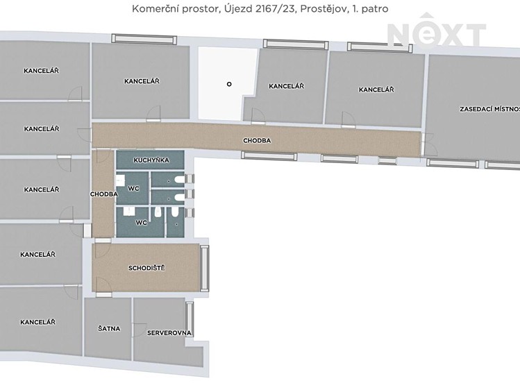 Pronájem komerčního prostoru, 133 m² (25 z 25)
