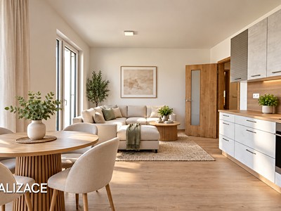 Pronájem bytu 2+kk 43 m²