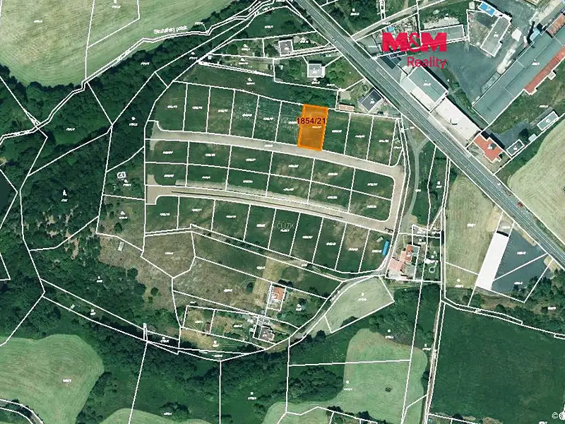 Prodej stavebního pozemku 1172 m², Lubenec – náhled fotky 1