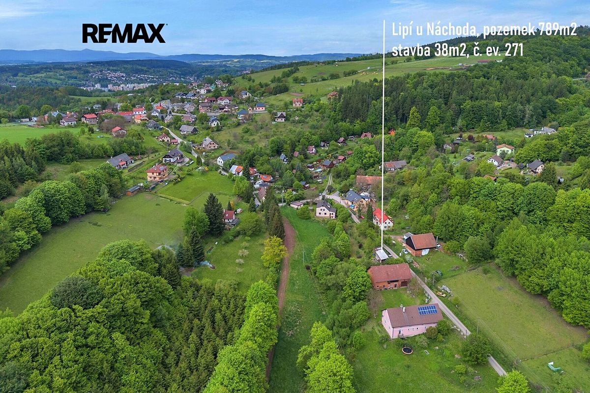 Prodej stavebního pozemku 751 m², Náchod – fotka 1 z 3