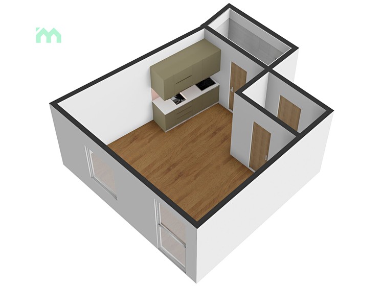 Wohnung 1+kk zur Miete, 29 m² (10 von 33)