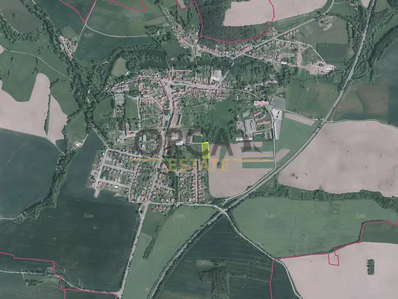 Prodej stavebního pozemku 2999 m², Mirotice – náhled fotky 3