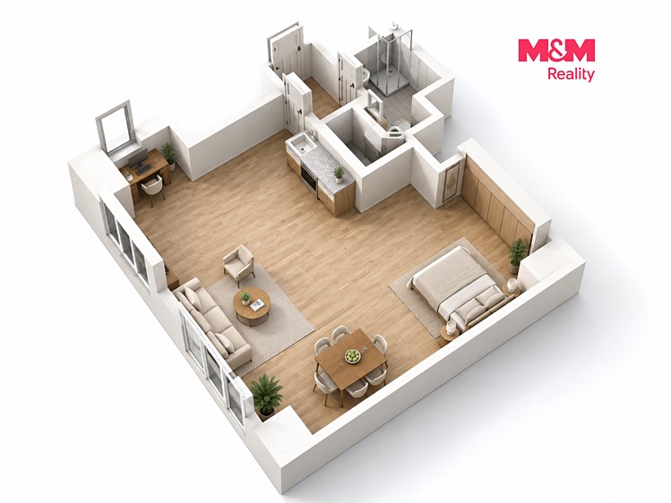 Wohnung 1+kk zum Kauf, 46 m² (12 von 16)
