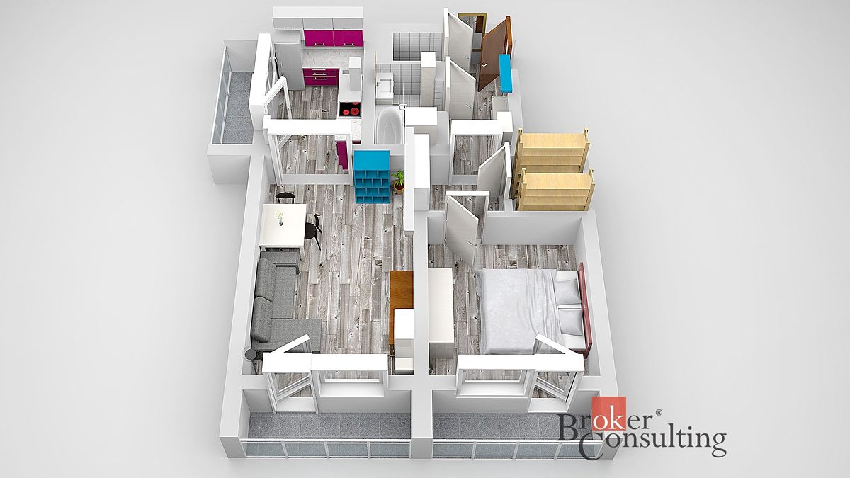 Prodej bytu 2+1 53 m² – fotografie 4
