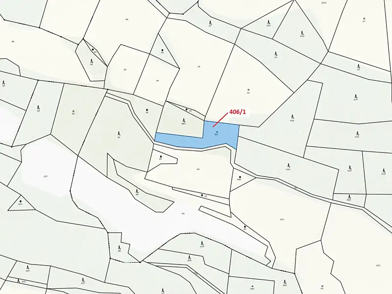 Dražba louky 1762 m², Velký Bor – náhled fotky 3