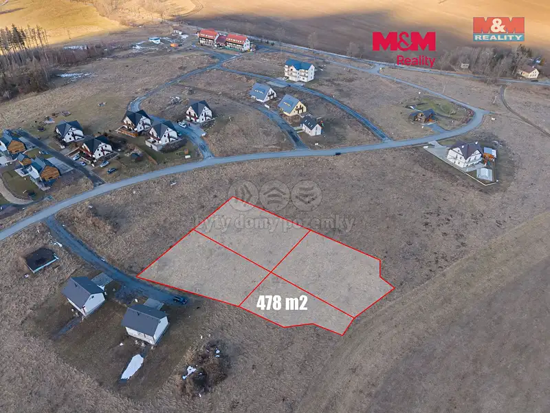 Prodej stavebního pozemku 478 m², Václavov u Bruntálu – náhled fotky 1