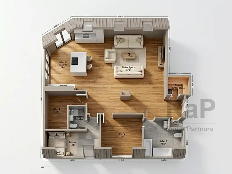 Prodej bytu 4+kk 129 m², Jablonec nad Nisou – náhled fotky 2